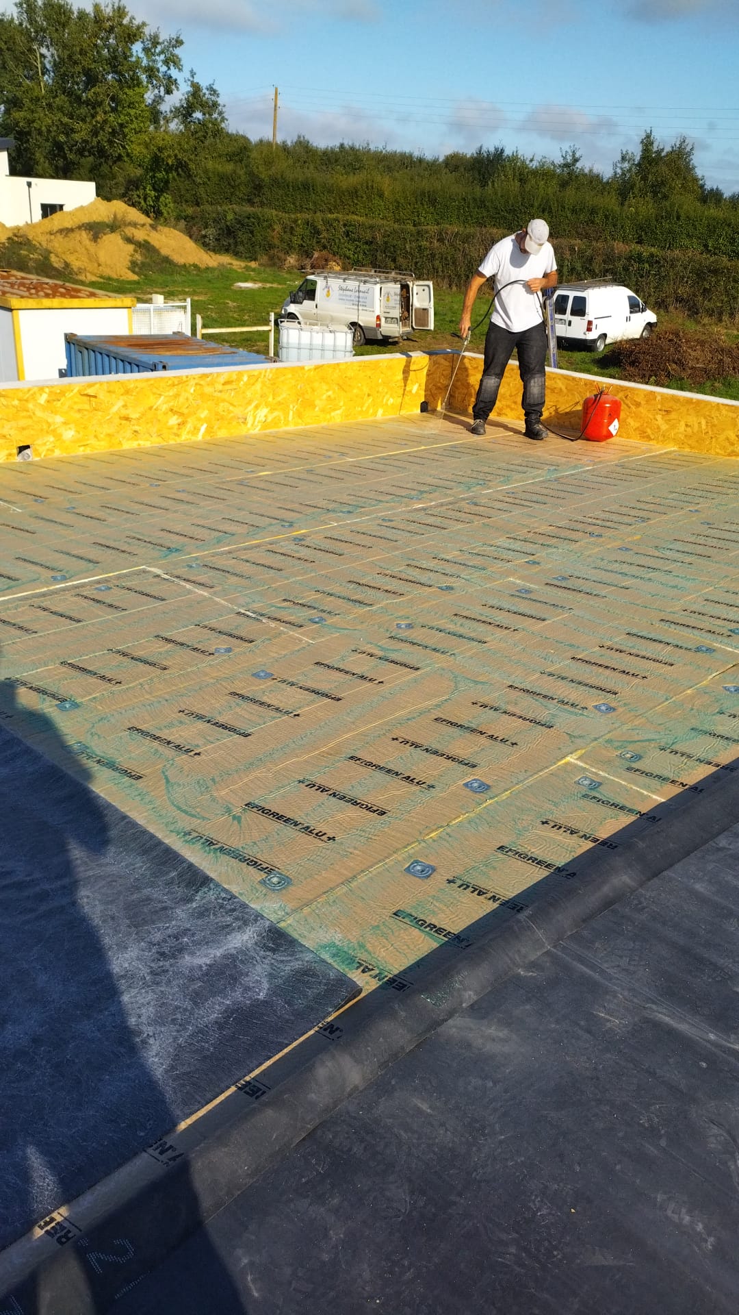 pose menbrane toit plat